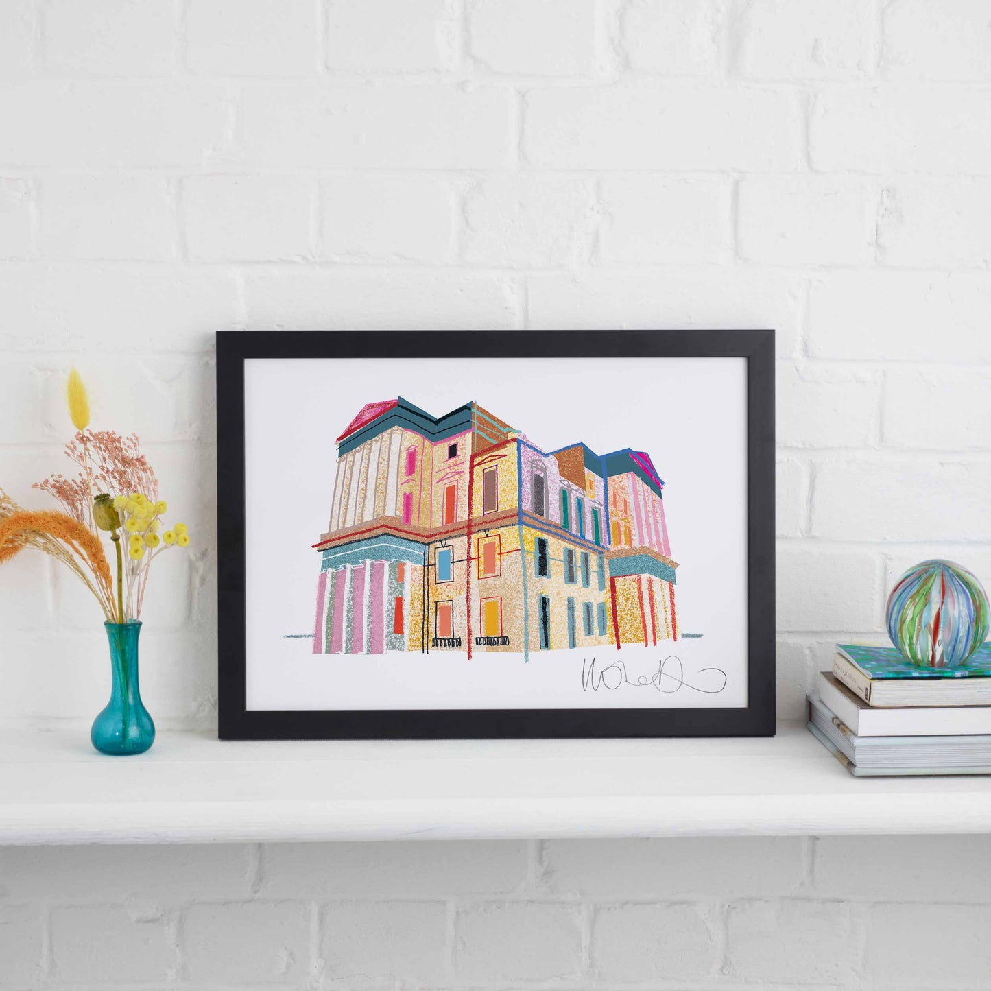 BRIGHTON TOWN HALL PRINT