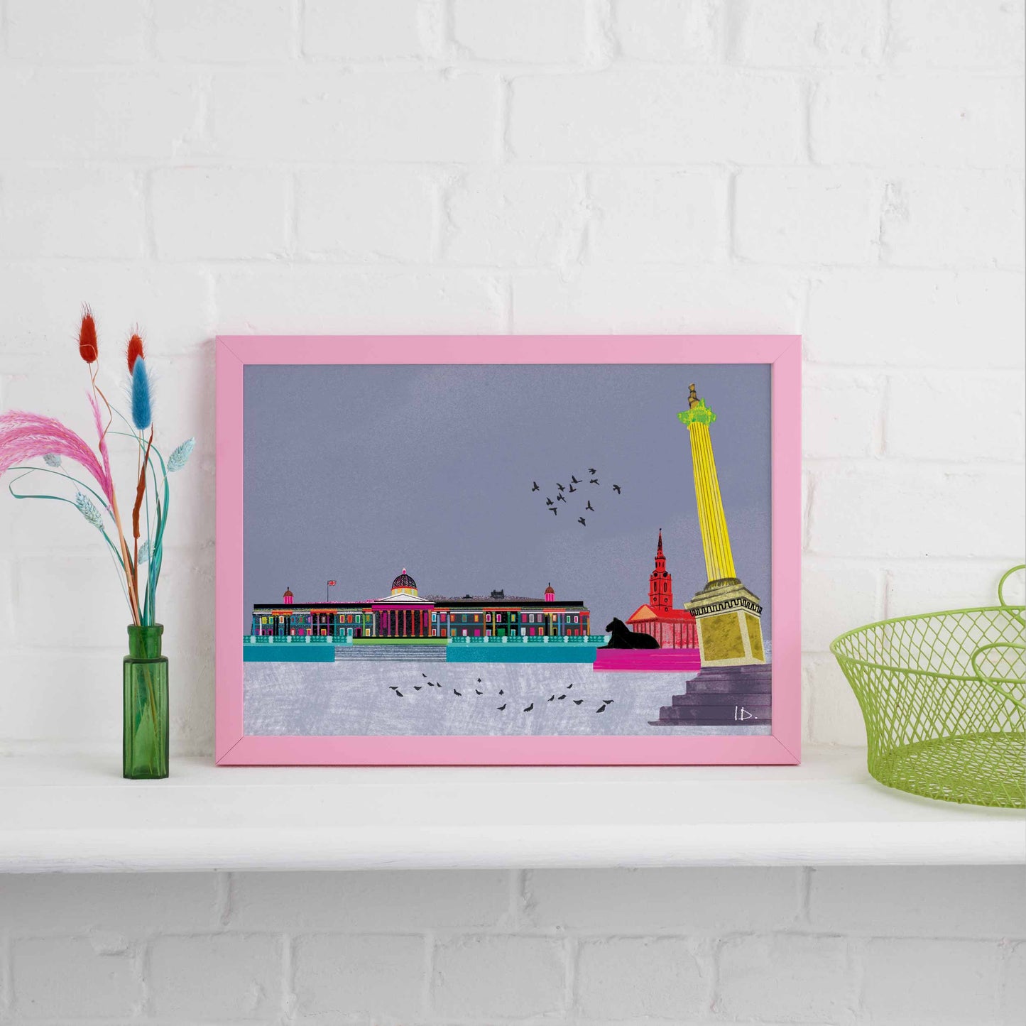 TRAFALGAR SQUARE PRINT