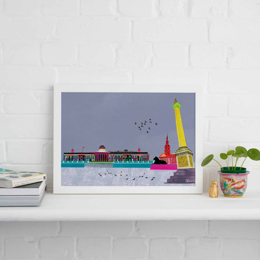 TRAFALGAR SQUARE PRINT