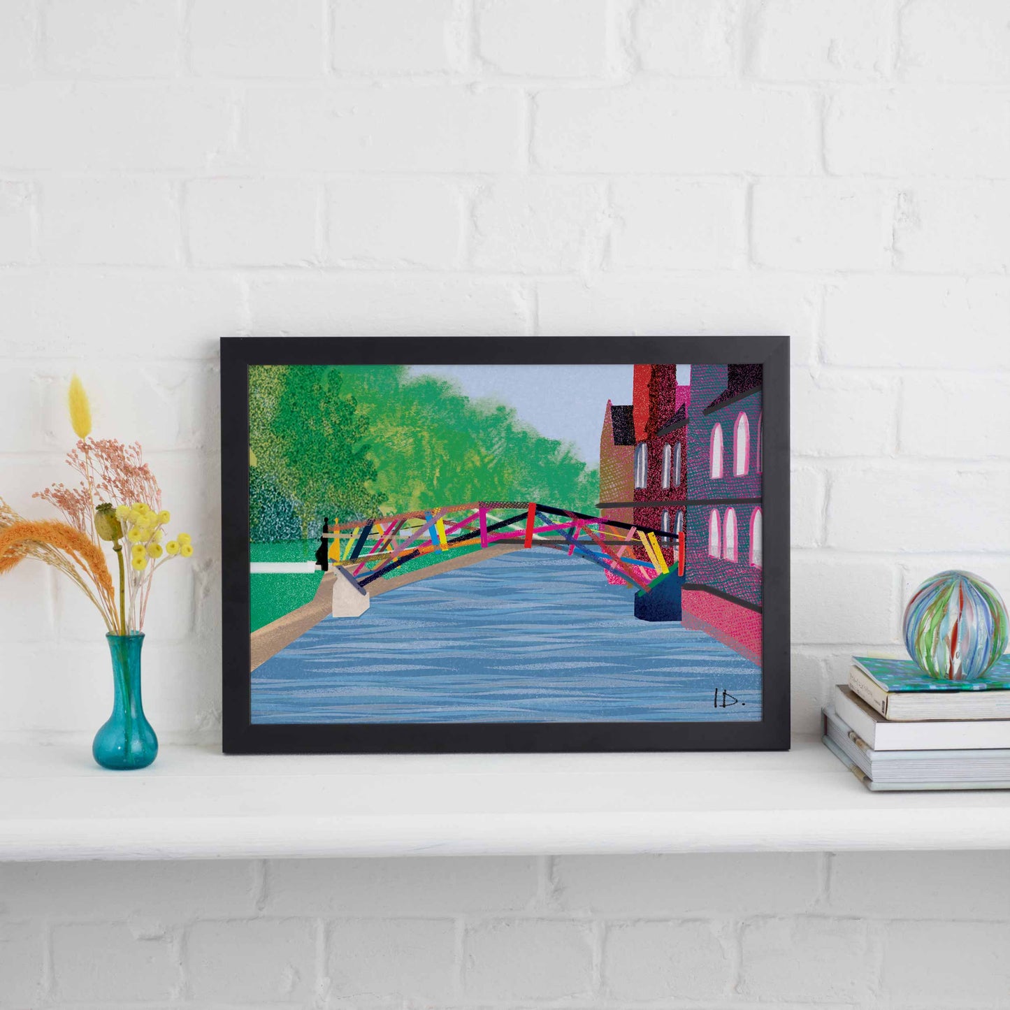 MATHEMATICAL BRIDGE PRINT