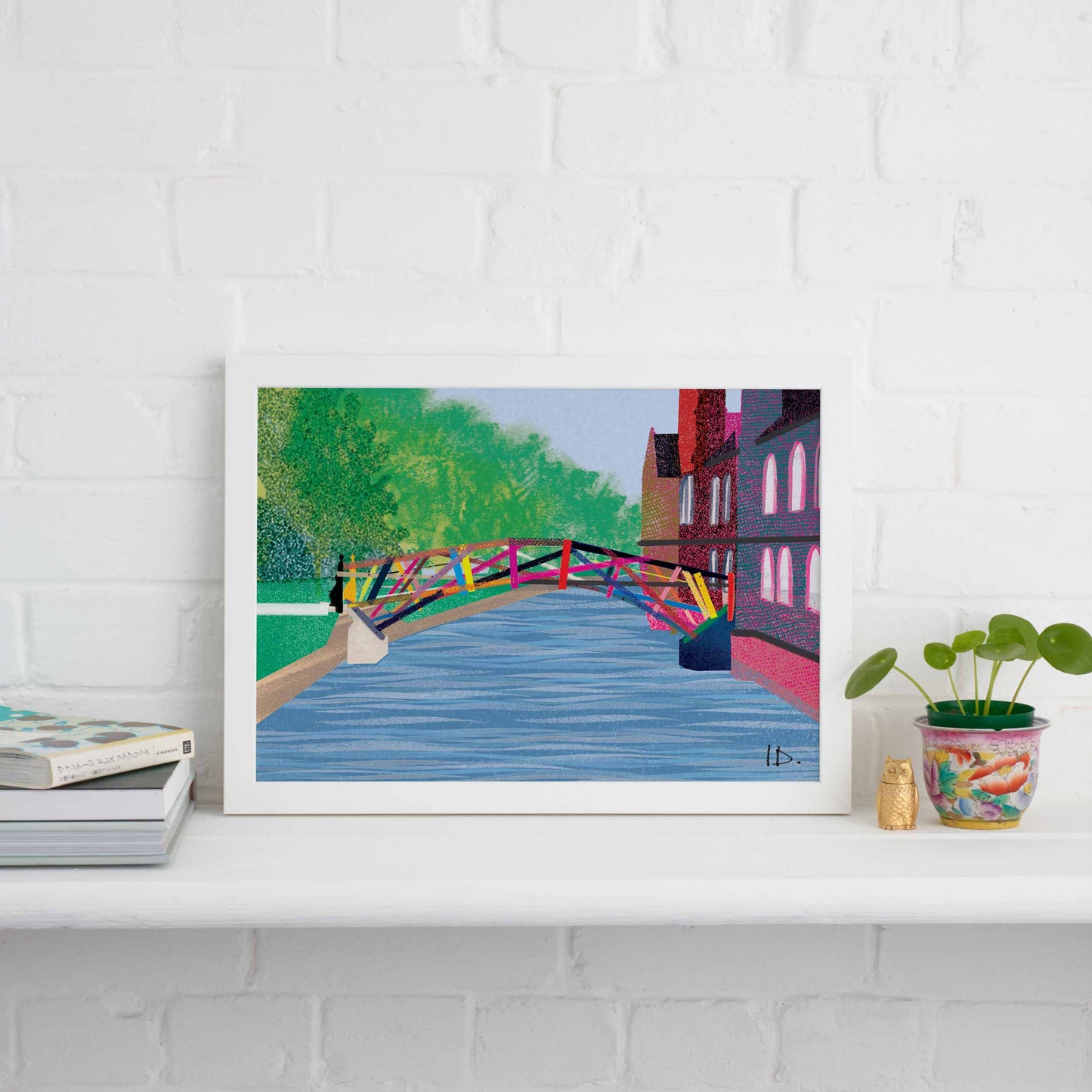 MATHEMATICAL BRIDGE PRINT