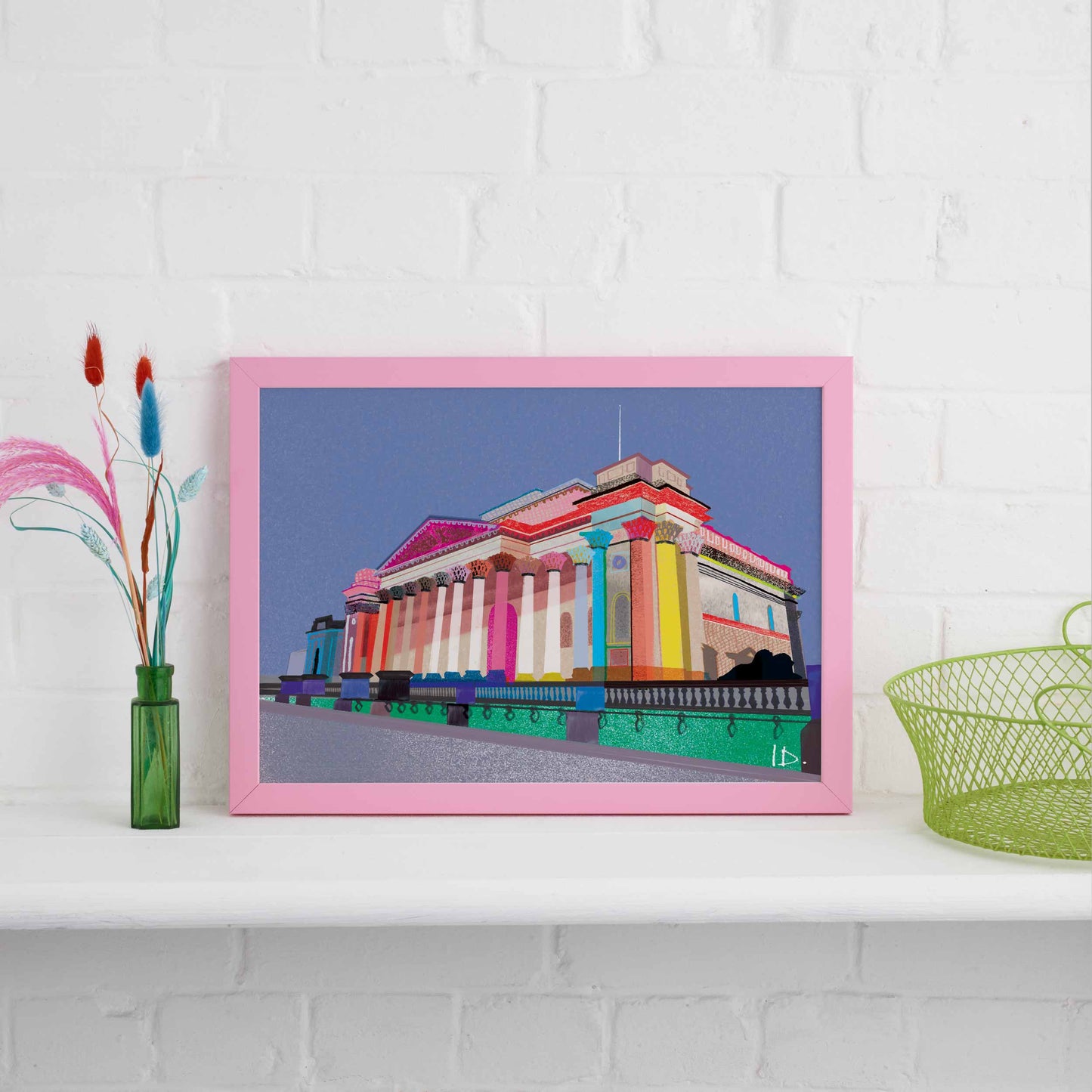 FITZWILLIAM MUSEUM CAMBRIDGE PRINT