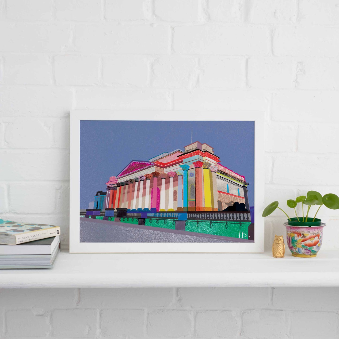 FITZWILLIAM MUSEUM CAMBRIDGE PRINT
