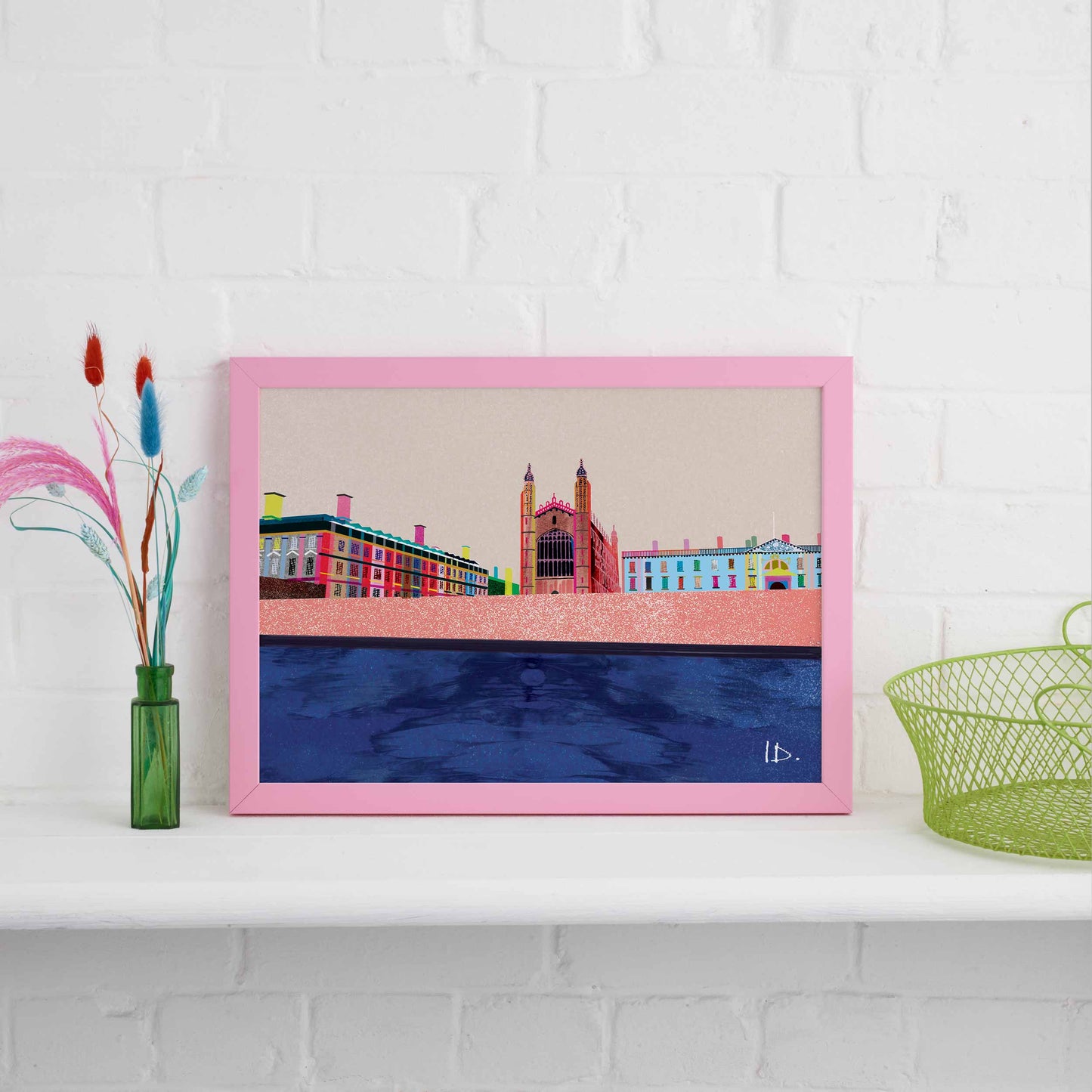 FROM THE RIVER CAMBRIDGE PRINT