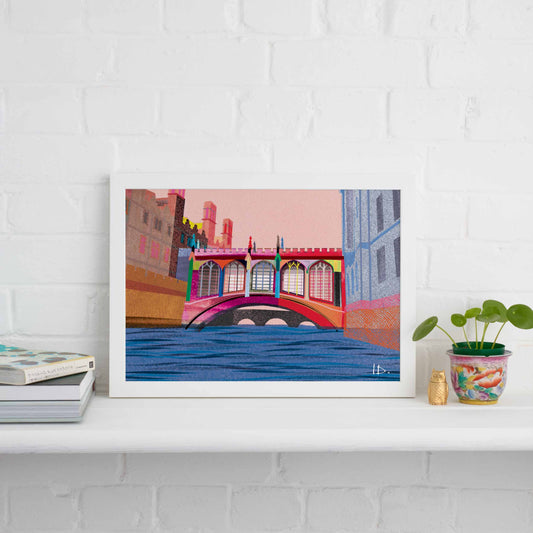 BRIDGE OF SIGHS PRINT, Cambridge LMP161