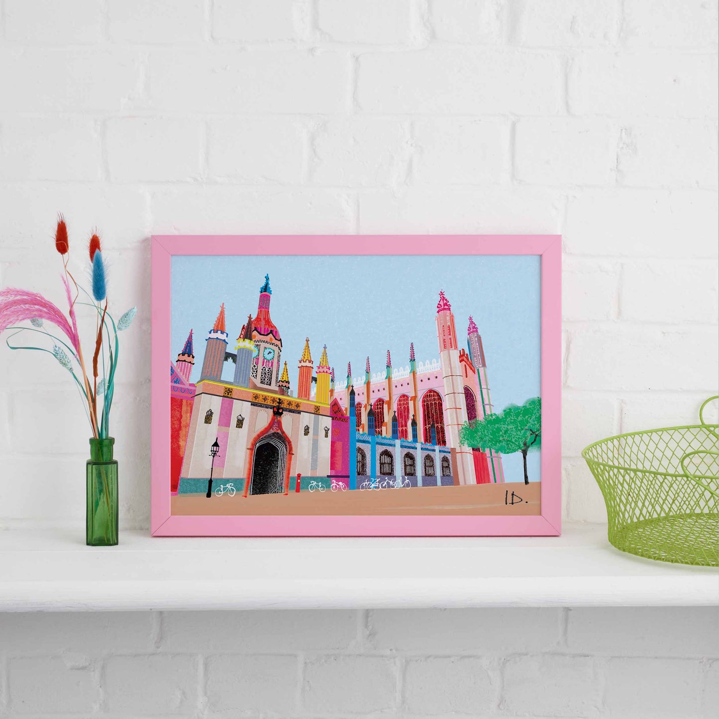 KINGS COLLEGE CAMBRIDGE PRINT
