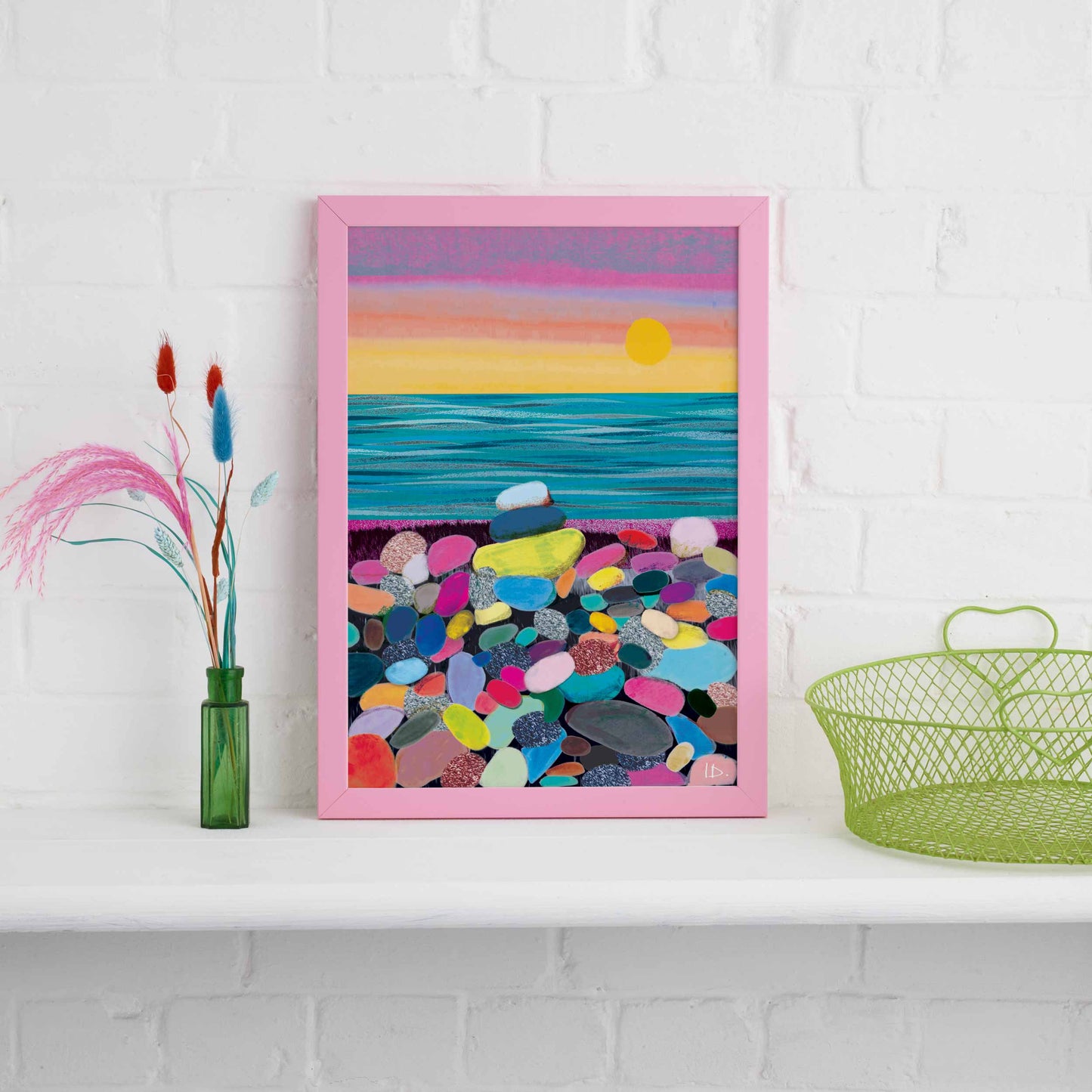PEBBLE RIDGE SUNSET PRINT
