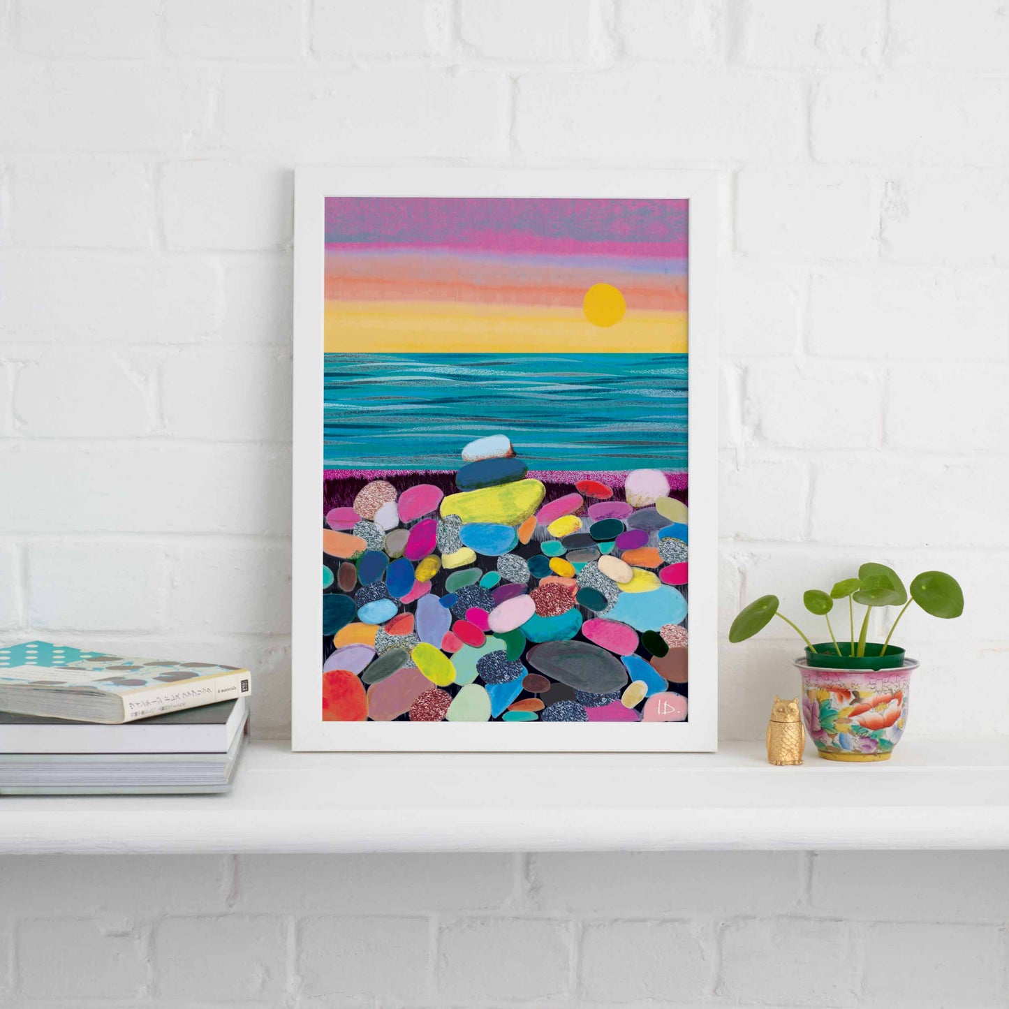 PEBBLE RIDGE SUNSET PRINT