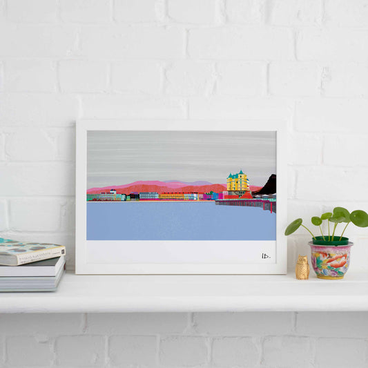 LLANDUDNO HOTEL PRINT