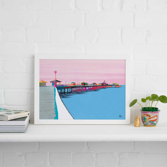 LLANDUDNO PIER PRINT