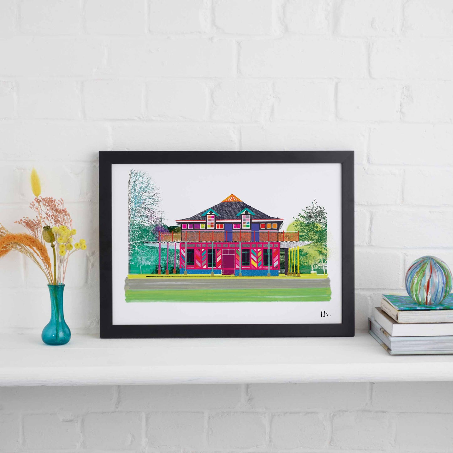 CHALET CAFE PRESTON PARK BRIGHTON PRINT