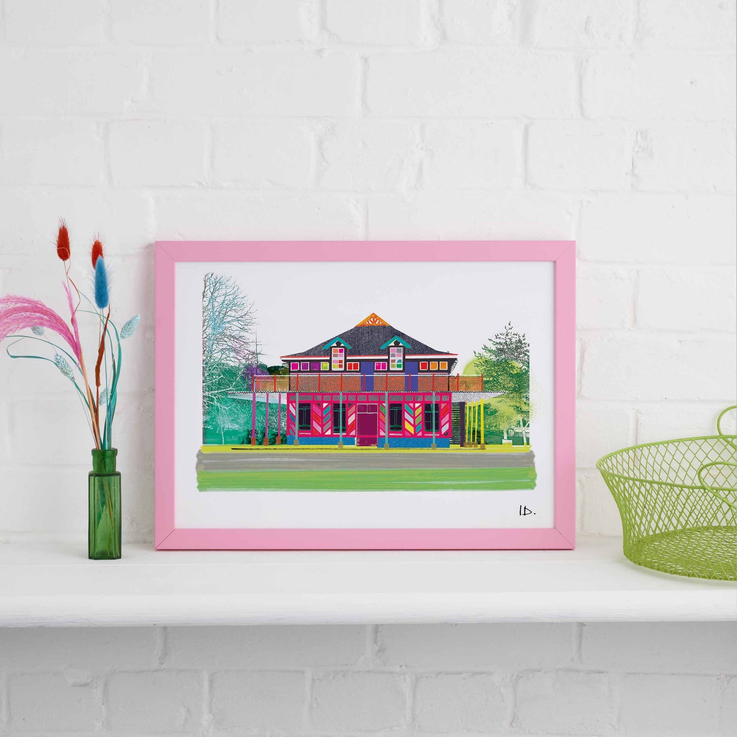 CHALET CAFE PRESTON PARK BRIGHTON PRINT