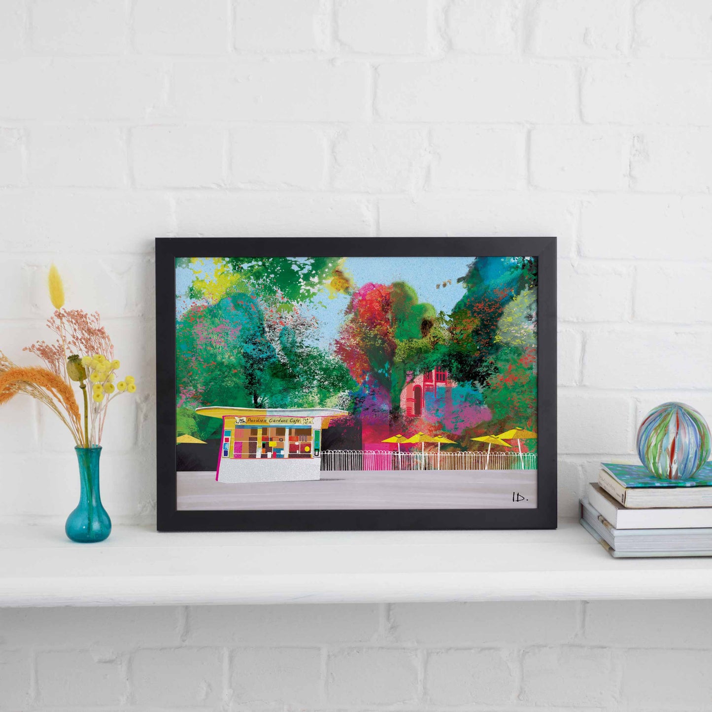 PAVILION GARDENS PRINT