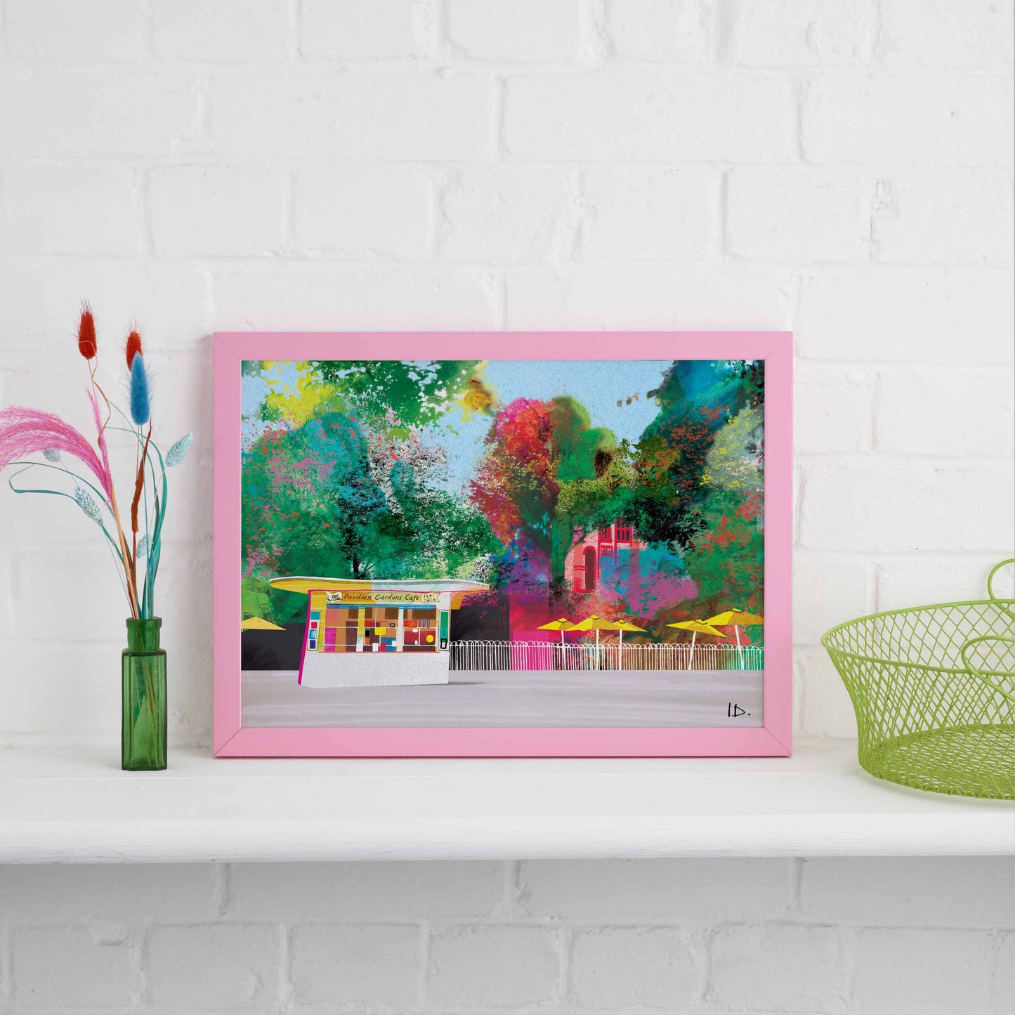 PAVILION GARDENS PRINT