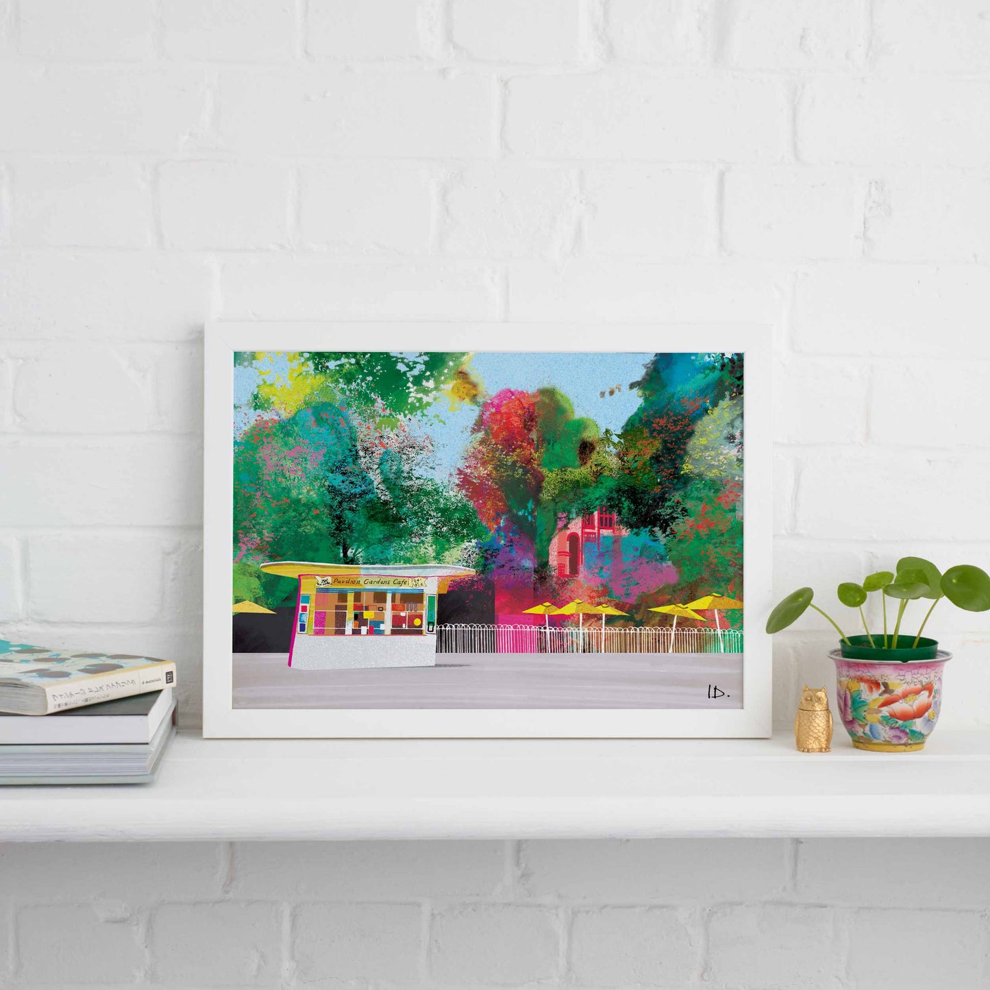 PAVILION GARDENS PRINT