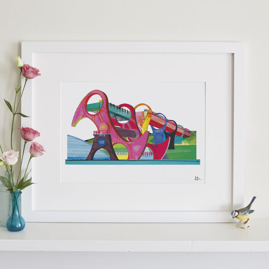 FALKIRK WHEEL PRINT