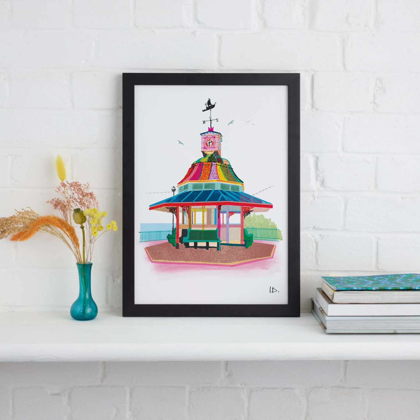 BROADSTAIRS CLOCKTOWER PRINT