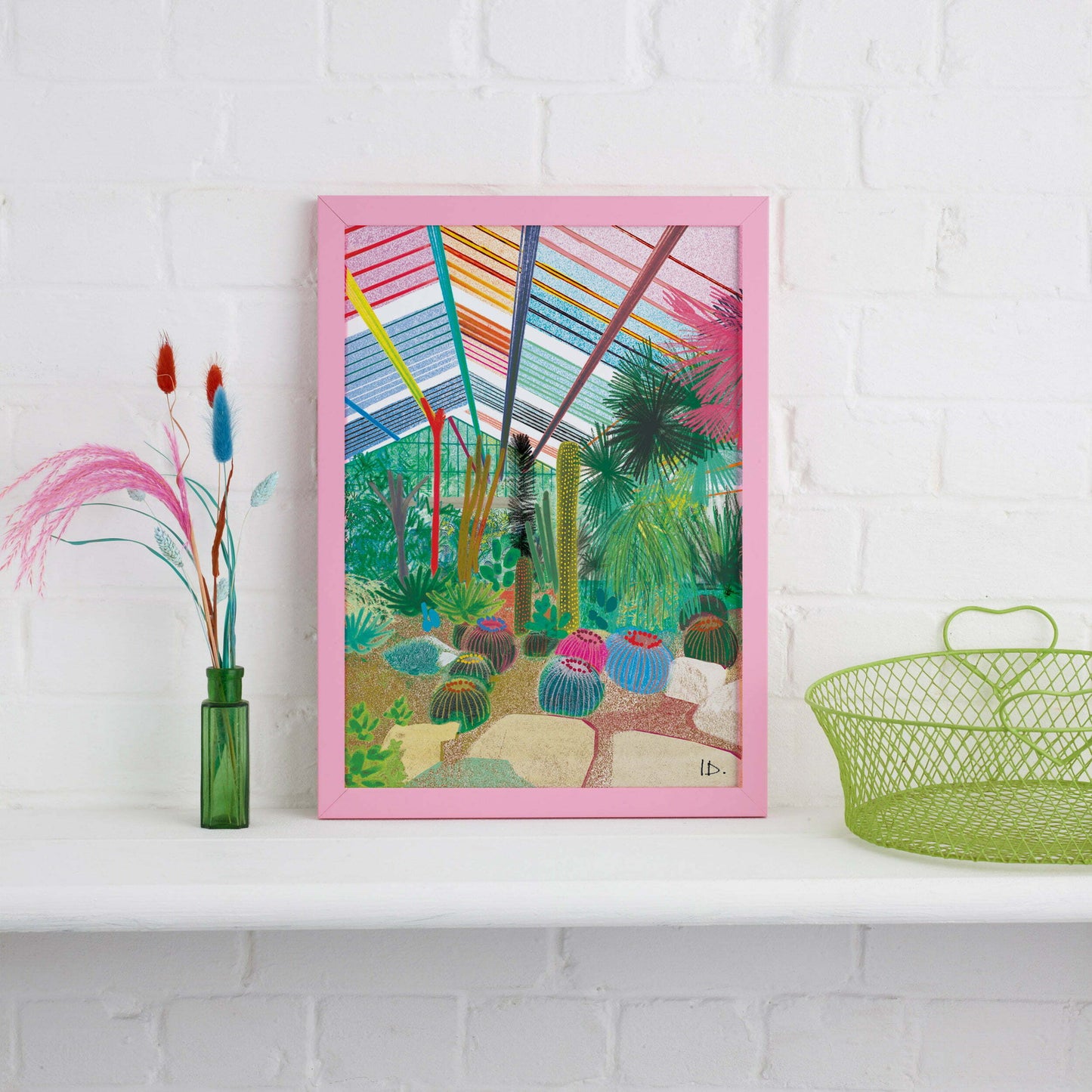 PRINCESS OF WALES, KEW GARDENS PRINT