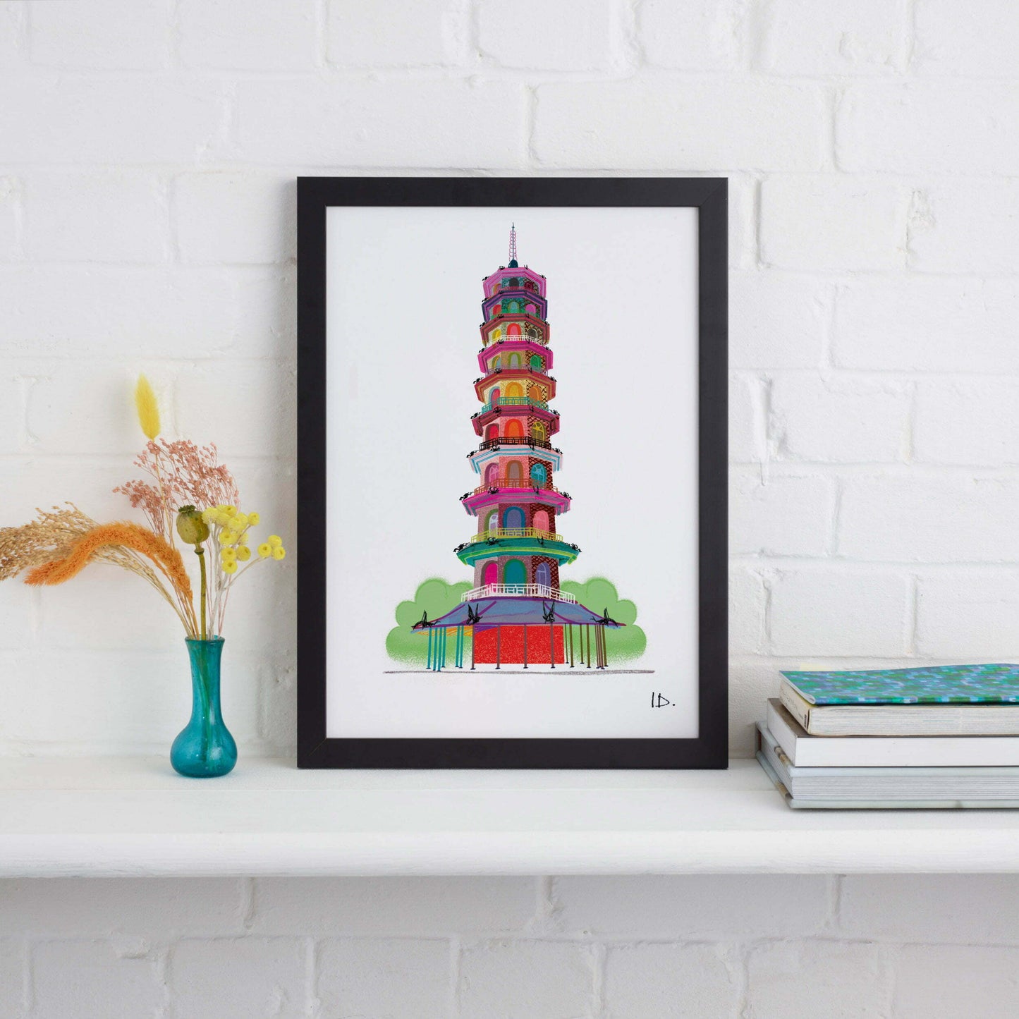 THE PAGODA KEW GARDENS PRINT