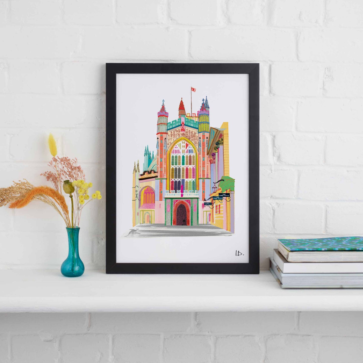 BATH ABBEY PRINT