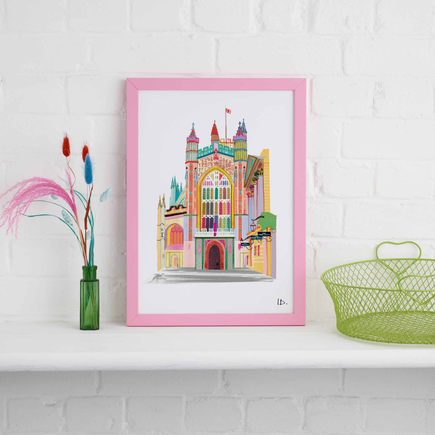 BATH ABBEY PRINT