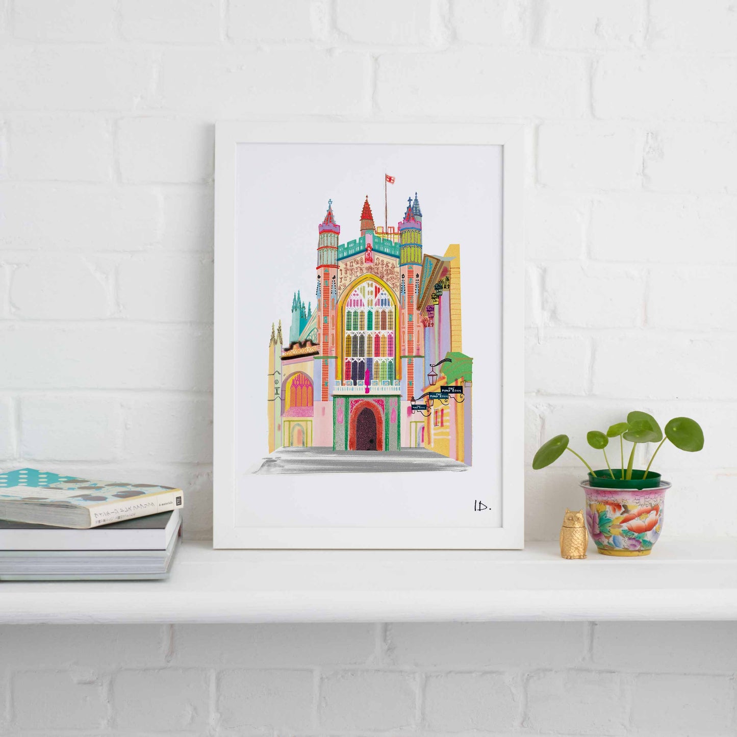 BATH ABBEY PRINT