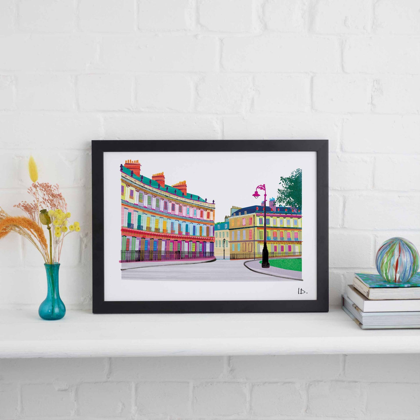 THE CIRCUS LEFT, BATH PRINT
