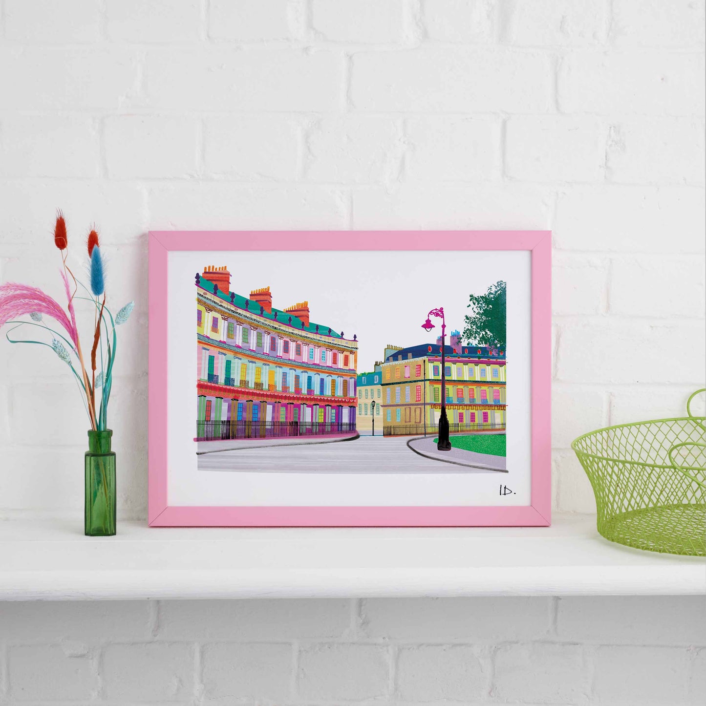 THE CIRCUS LEFT, BATH PRINT