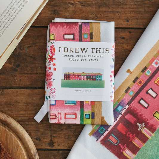 PETWORTH HOUSE TEA TOWEL, LMTTWL037