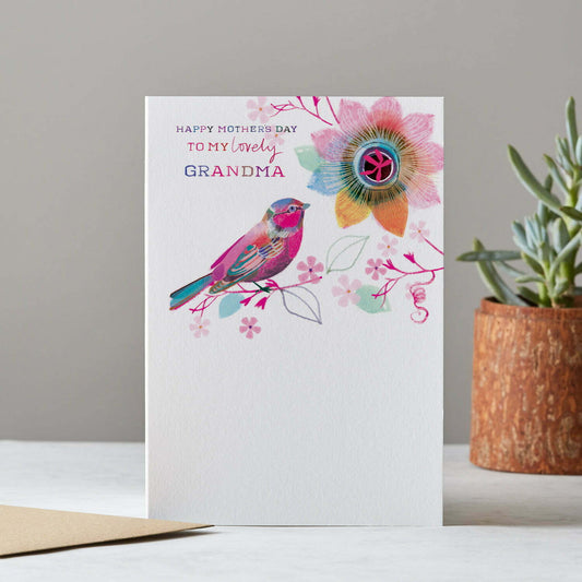 HAPPY MOTHERS DAY GRANDMA CARD