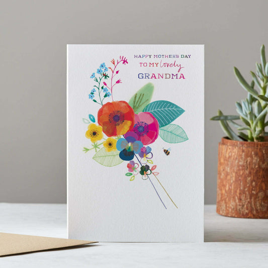 MOTHERS DAY CARD - LOVELY GRANDMA
