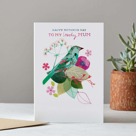HAPPY MOTHERS DAY LOVELY MUM CARD