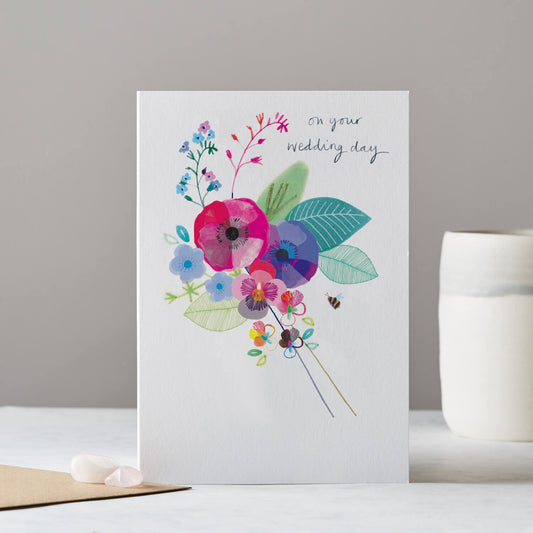 ON YOUR WEDDING DAY, POSY CARD