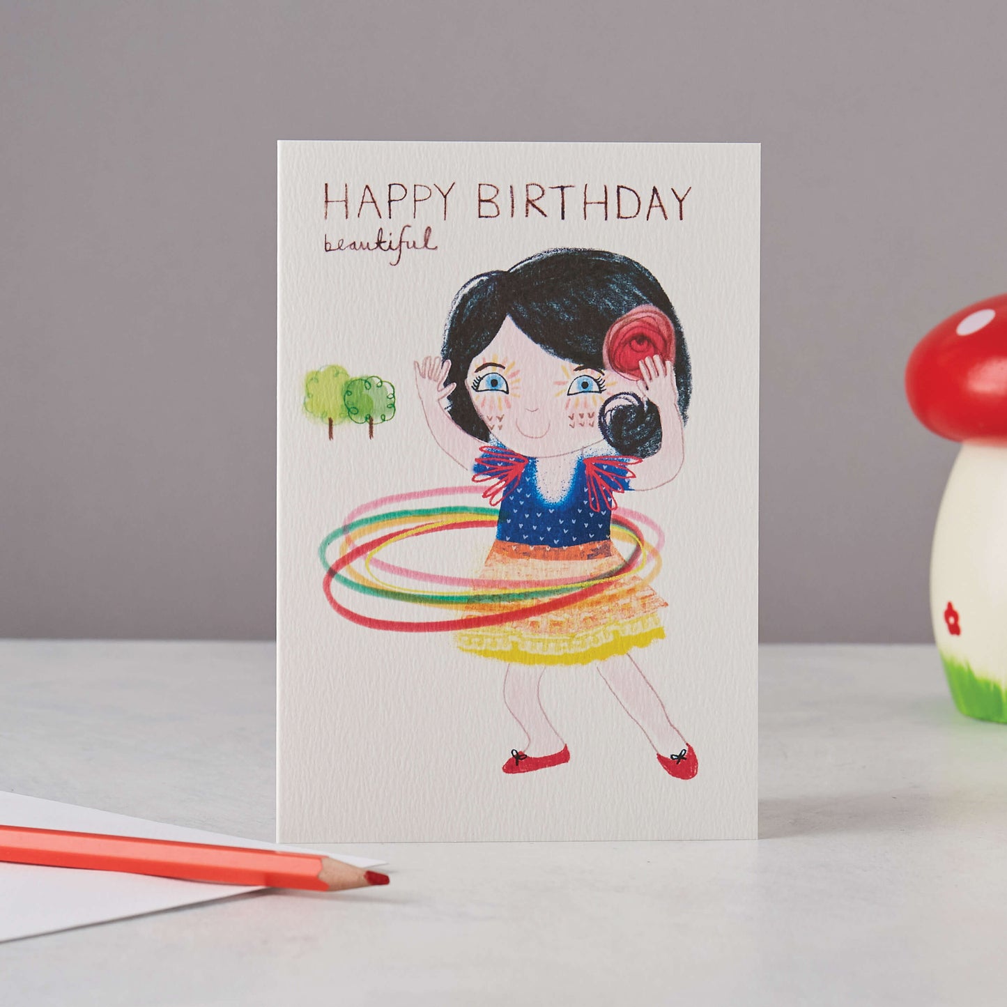 SNOW WHITE CARD
