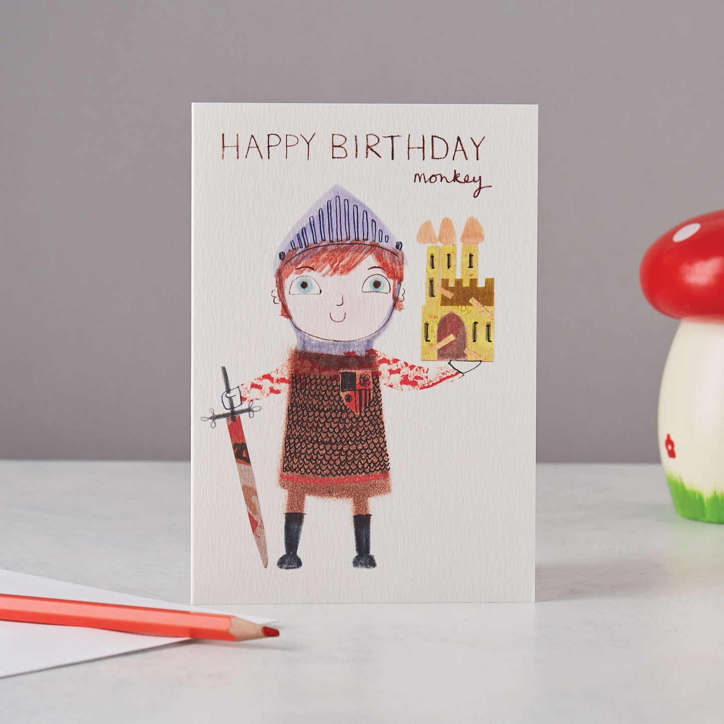 KNIGHT MONKEY CARD