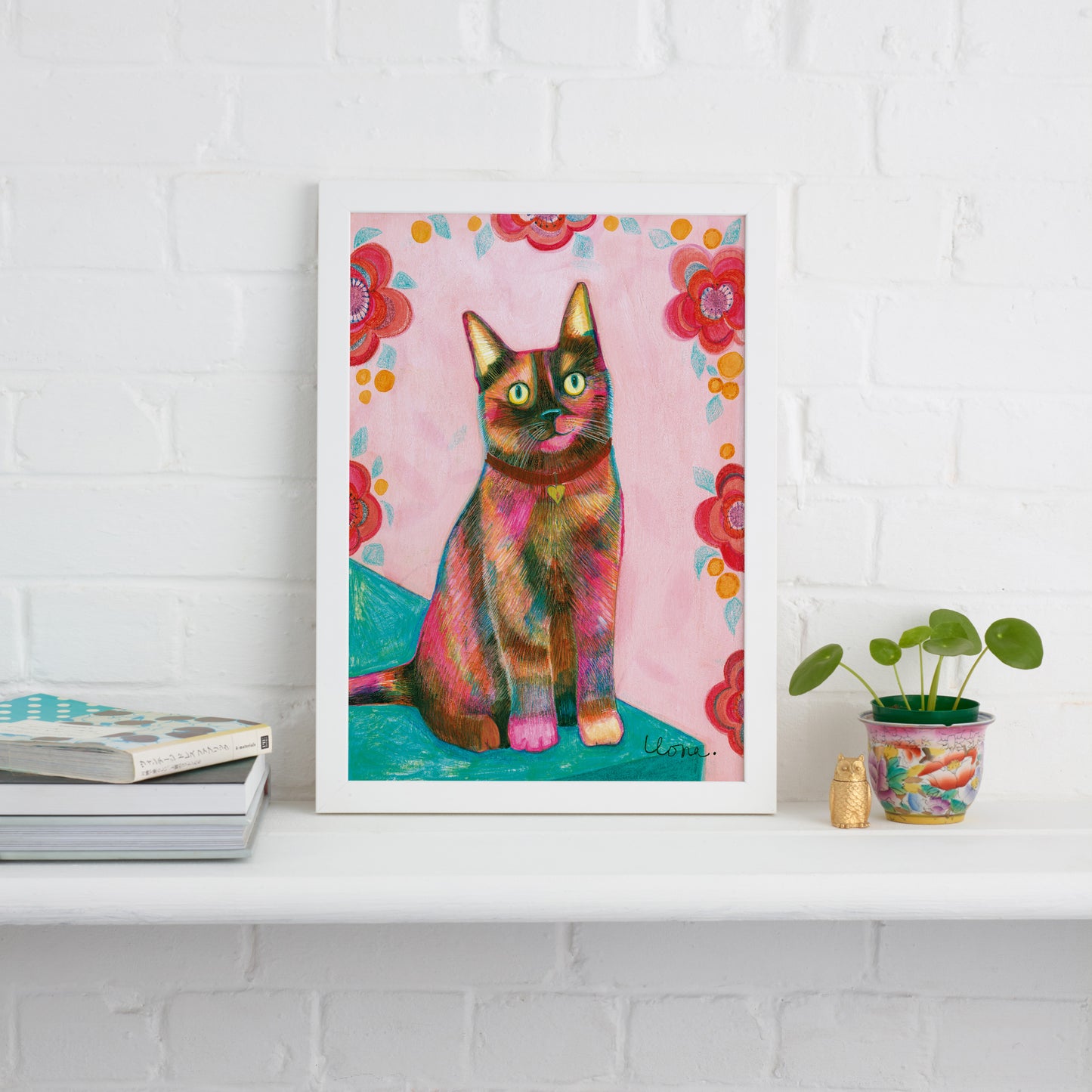 Tortoiseshell Cat Print
