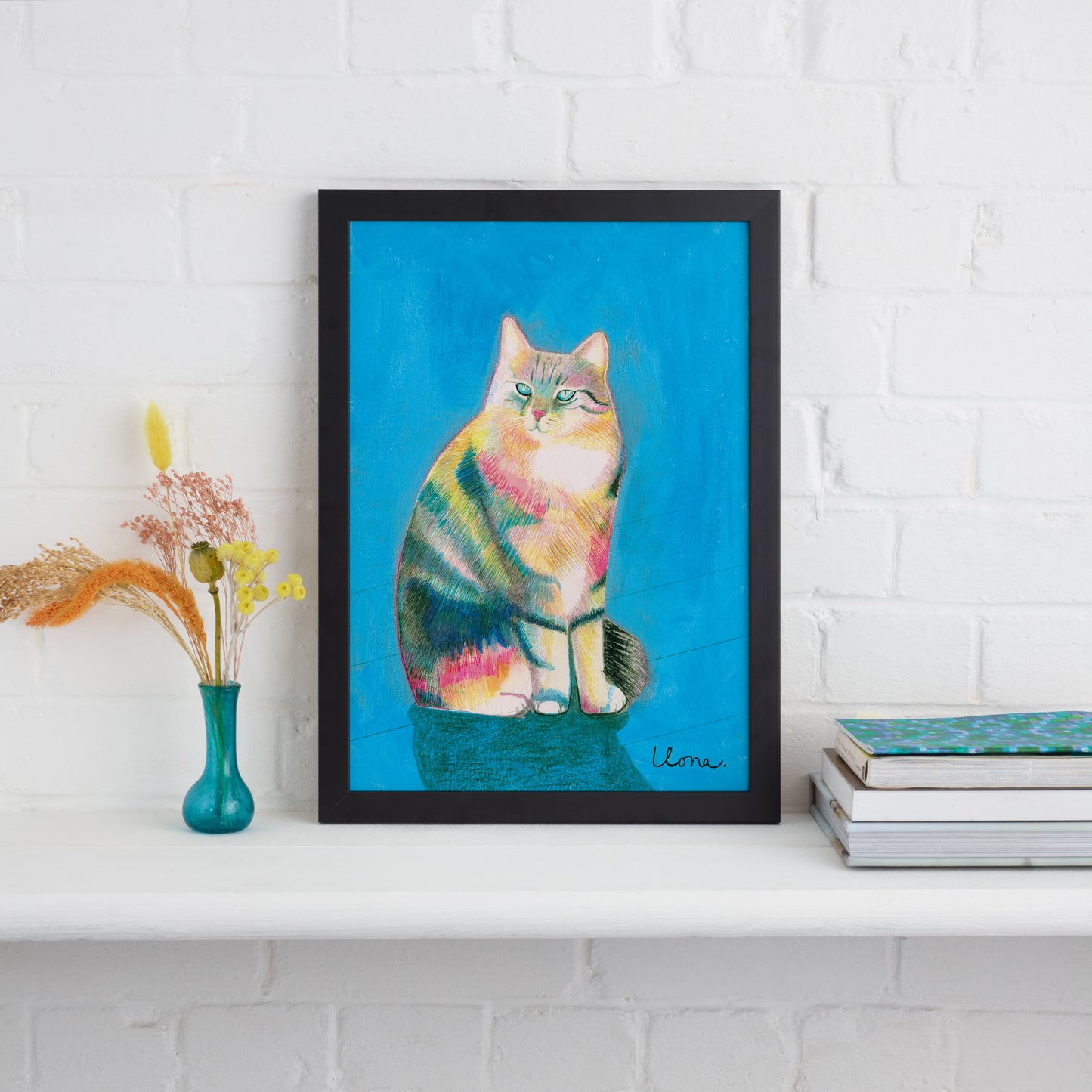 Narla Cat Print