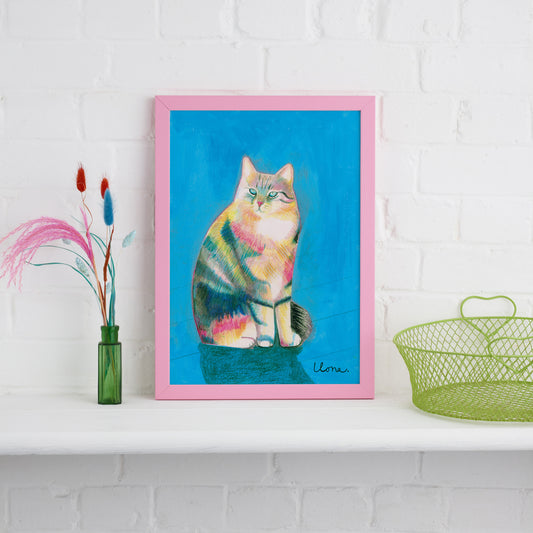 Narla Cat Print