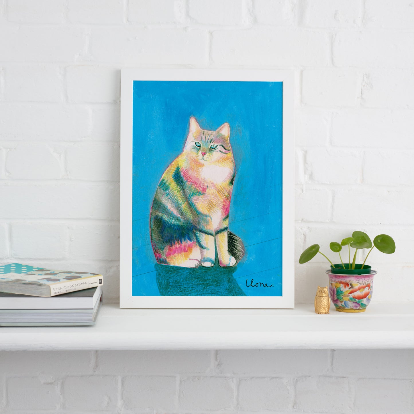 Narla Cat Print