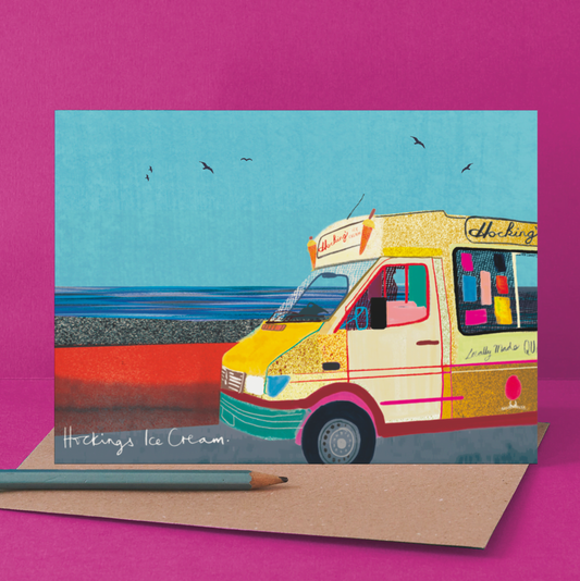 HOCKINGS ICECREAM VAN CARD