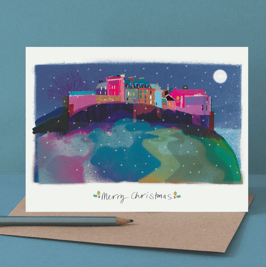 CHRISTMAS STIRLING CASTLE CARD