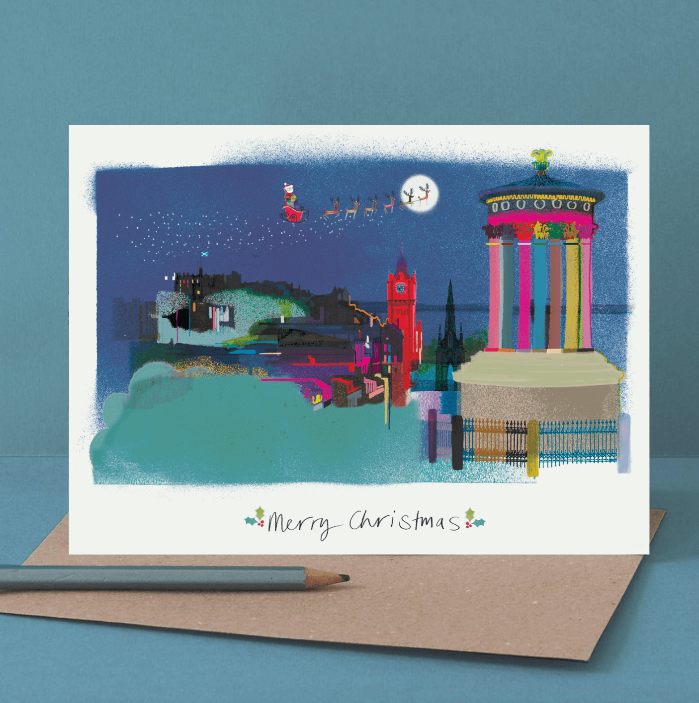 CHRISTMAS CALTON HILL CARD