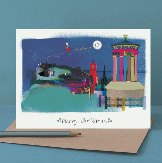 CHRISTMAS CALTON HILL CARD