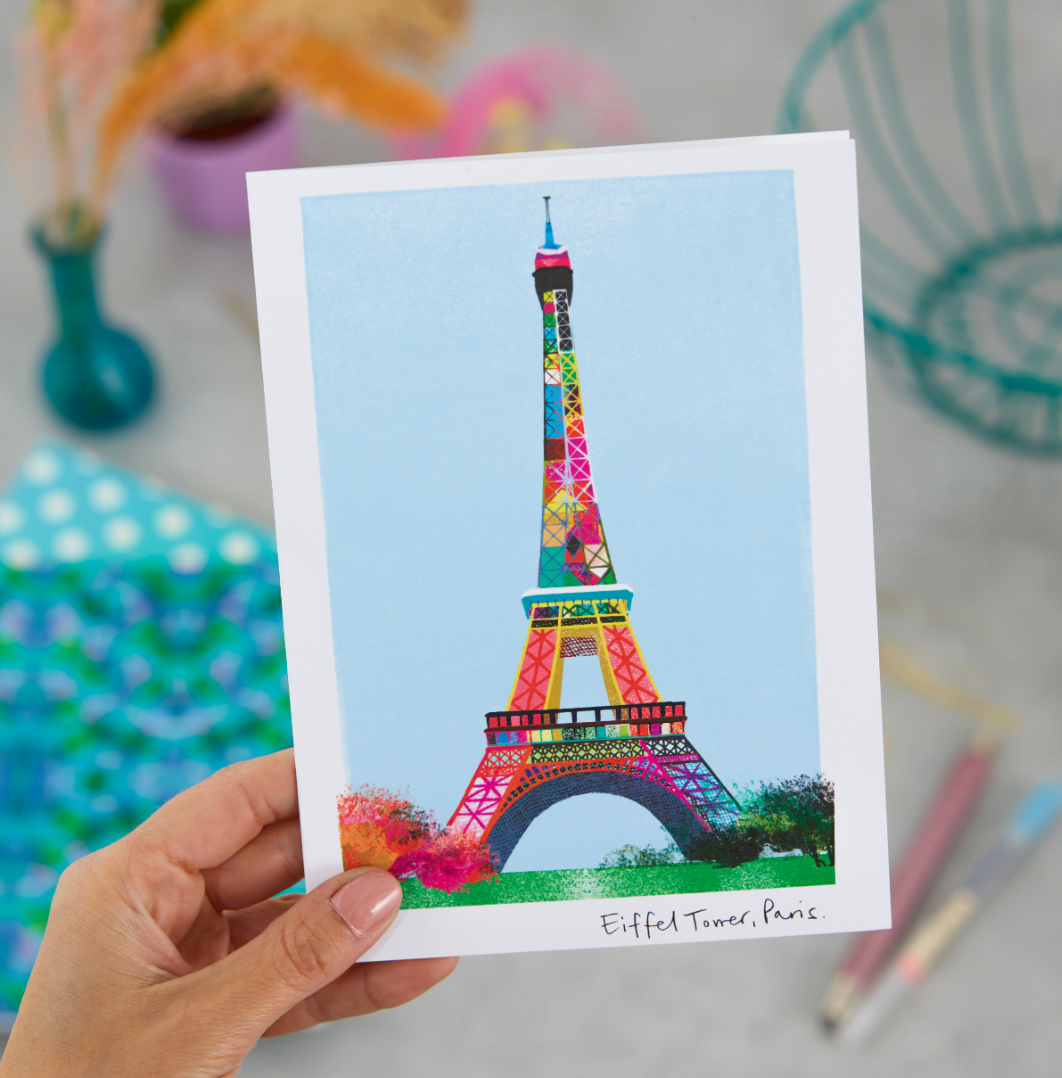 EIFFEL TOWER CARD