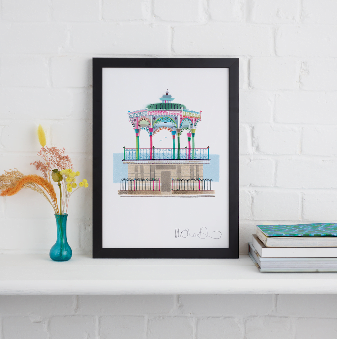 BRIGHTON BANDSTAND PRINT