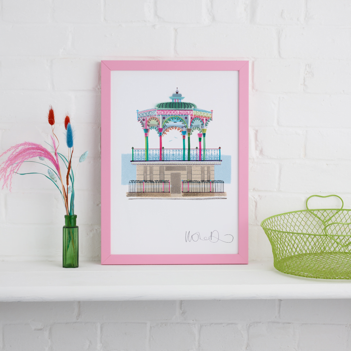 BRIGHTON BANDSTAND PRINT
