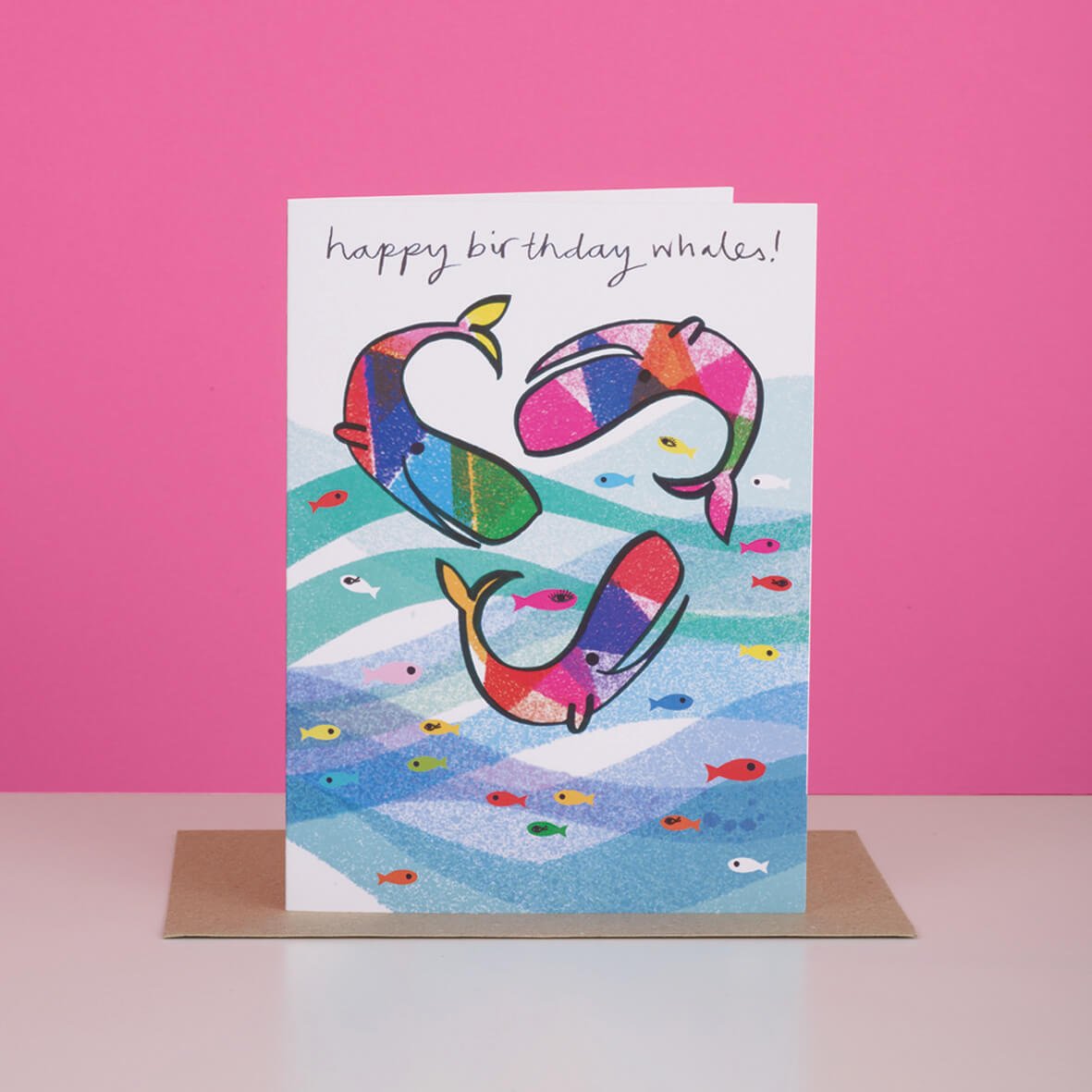 HAPPY WHALES BIRTHDAY CARD