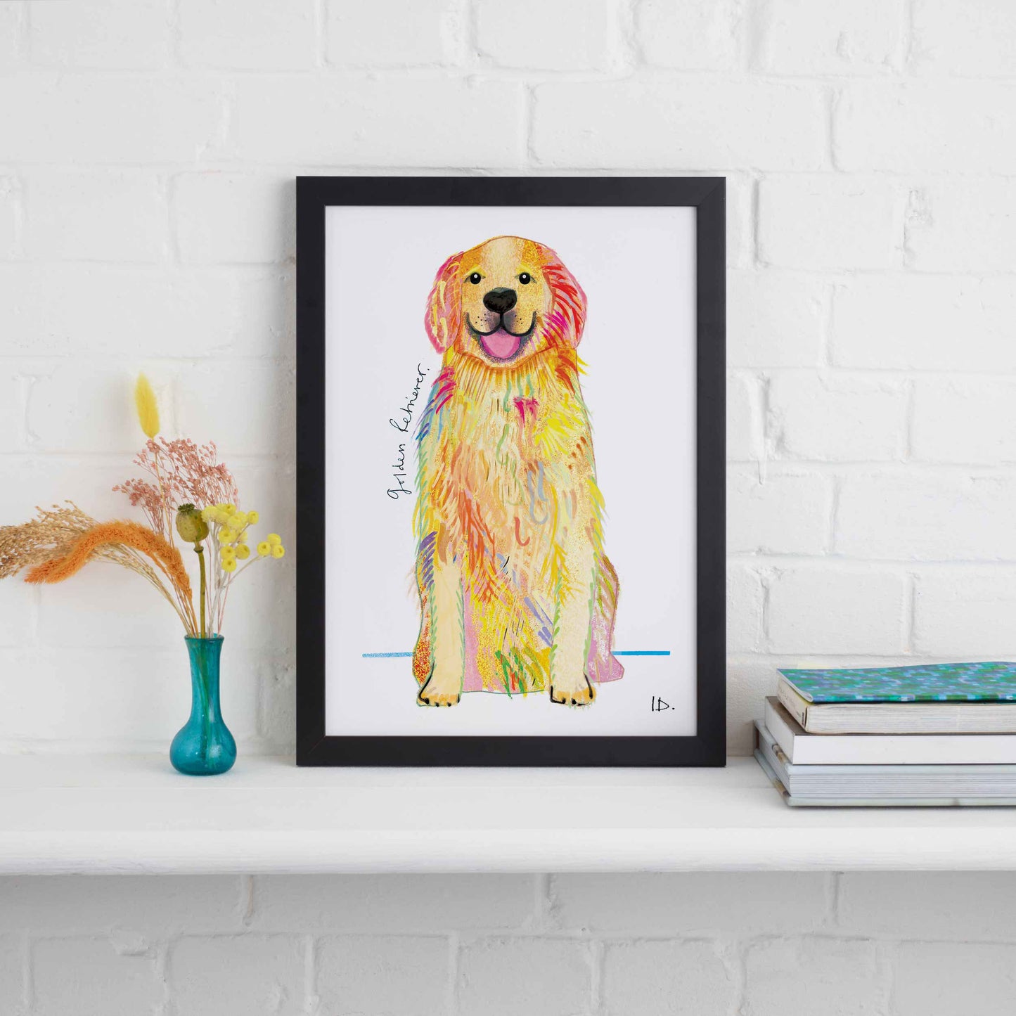 Golden Retriever Print