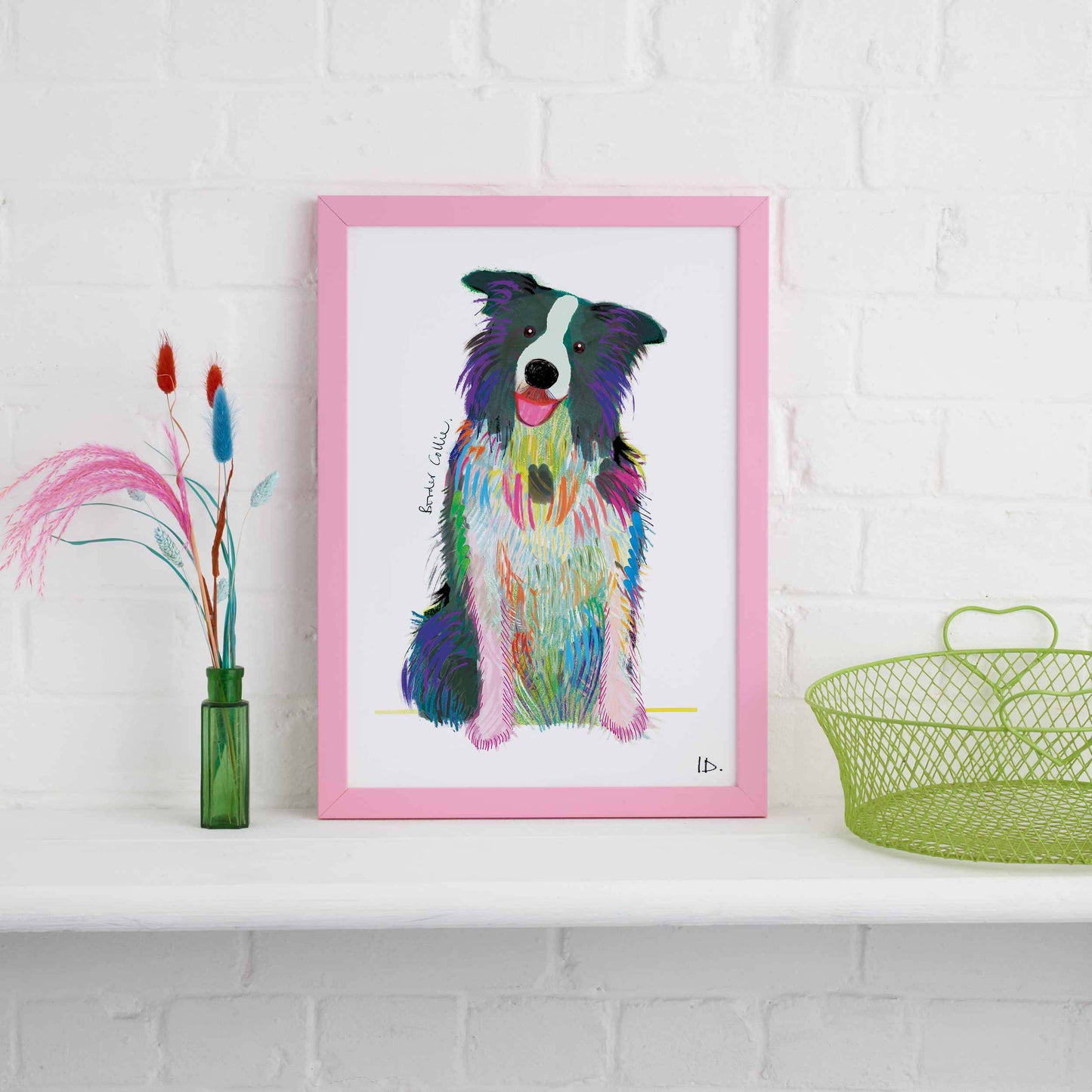 Border Collie Print