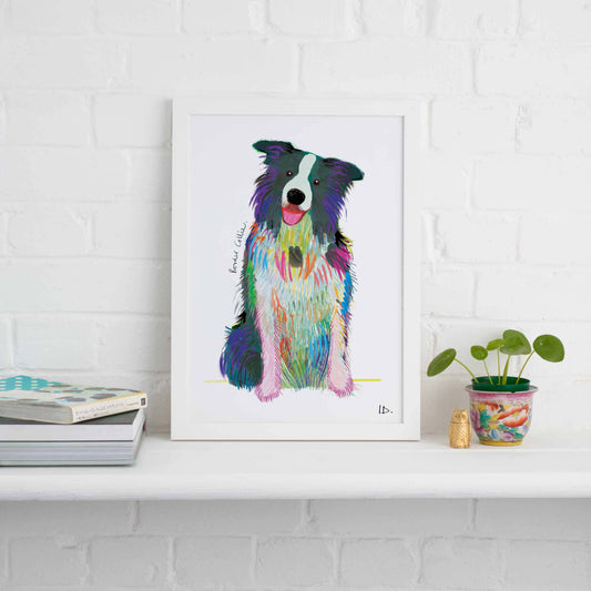 Border Collie Print